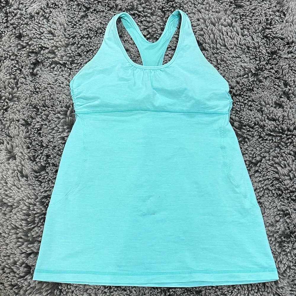 Lululemon Athletica Aqua Tank Top